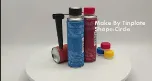 Wholesale refillable aerosol empty spray sticker remover can with printing tin cans