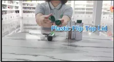 plastic screw flip top lid manufacture,oil flip top bottle cap