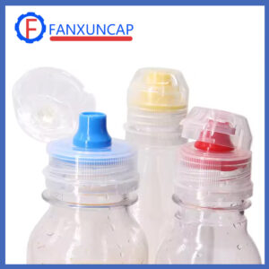 Tapa abatible de plástico para botella de agua deportiva de alta calidad